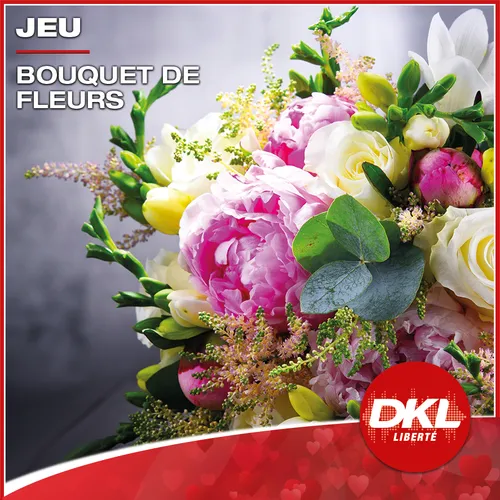 GAGNEZ VOTRE BOUQUET DE FLEURS POUR LA SAINT-VALENTIN